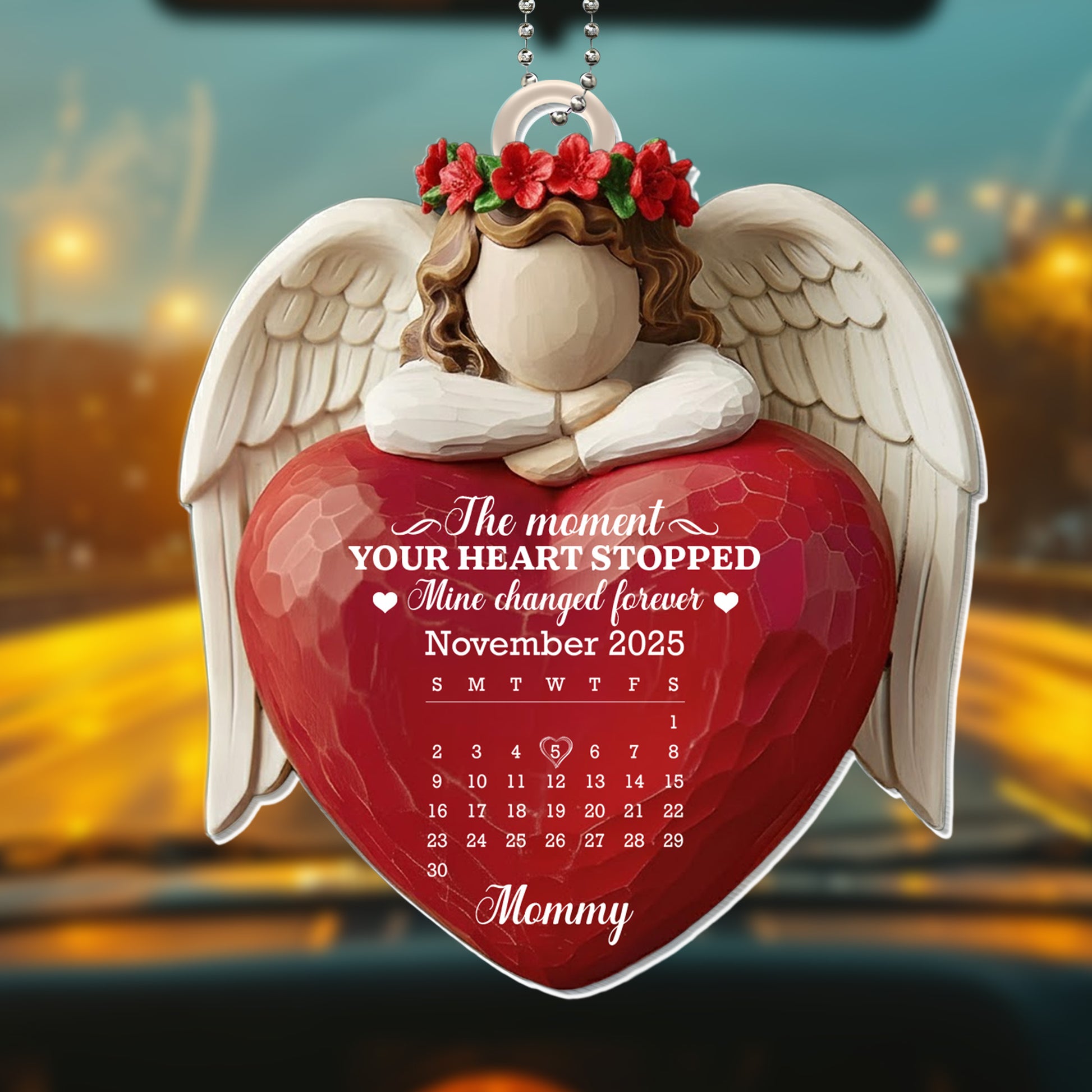 The Moment Your Heart Stopped, Angel Heart Design