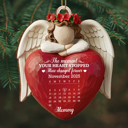 The Moment Your Heart Stopped, Angel Holding Heart