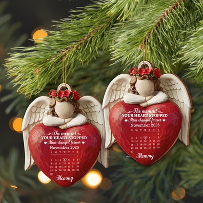 The Moment Your Heart Stopped, Angel Holding Heart