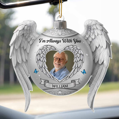 I'm Always With You, Angel Wings Heart Frame