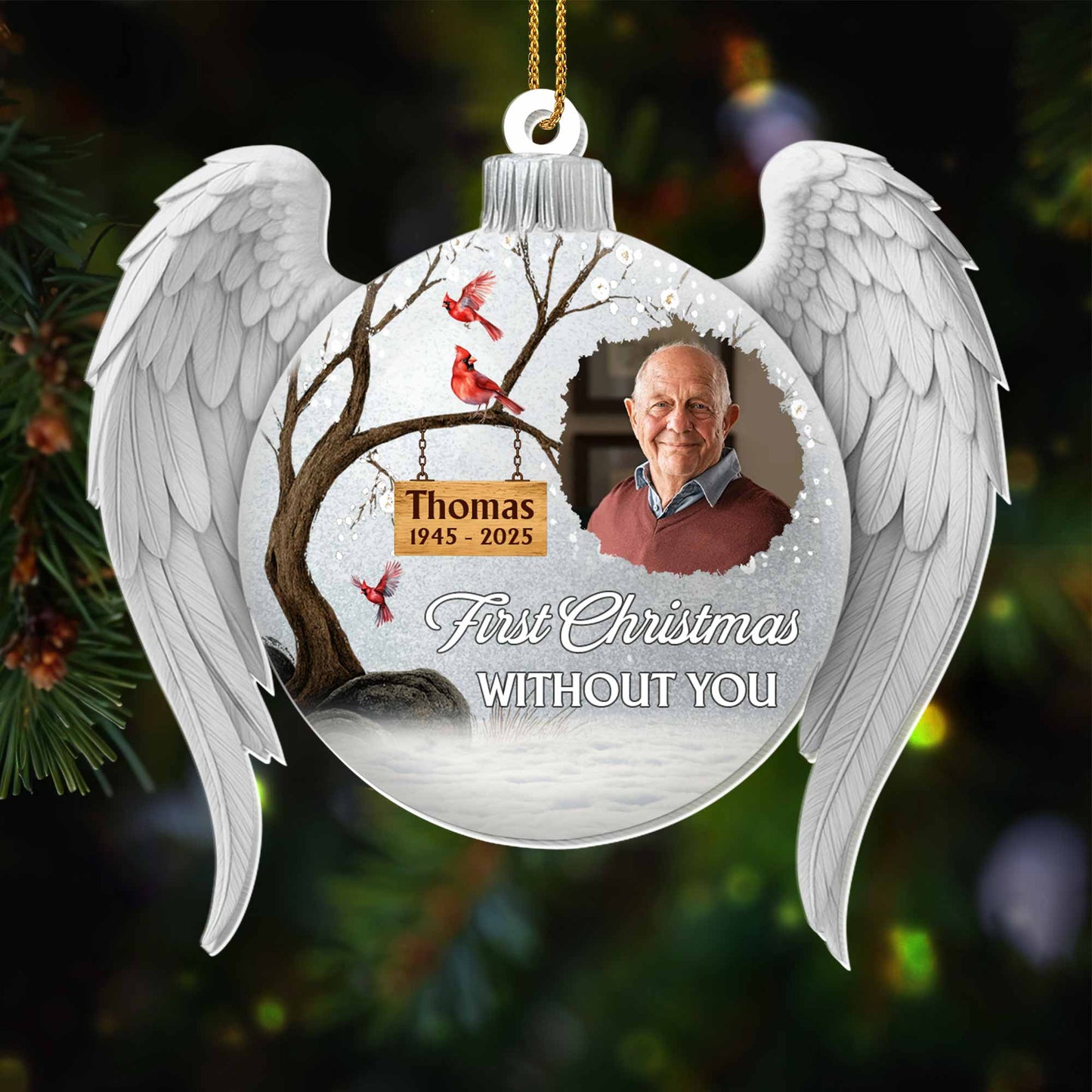 First Christmas Without You, Cardinals and Snow