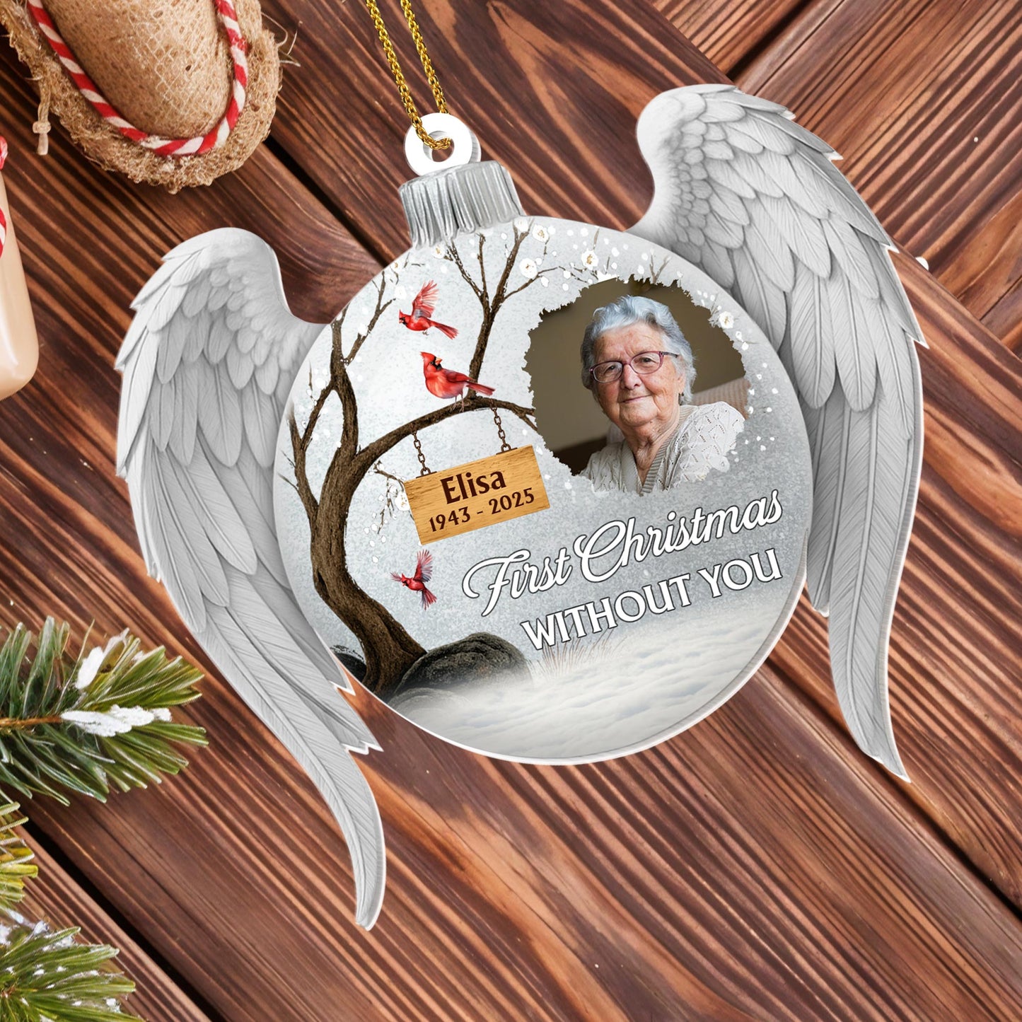 First Christmas Without You, Cardinals and Snow