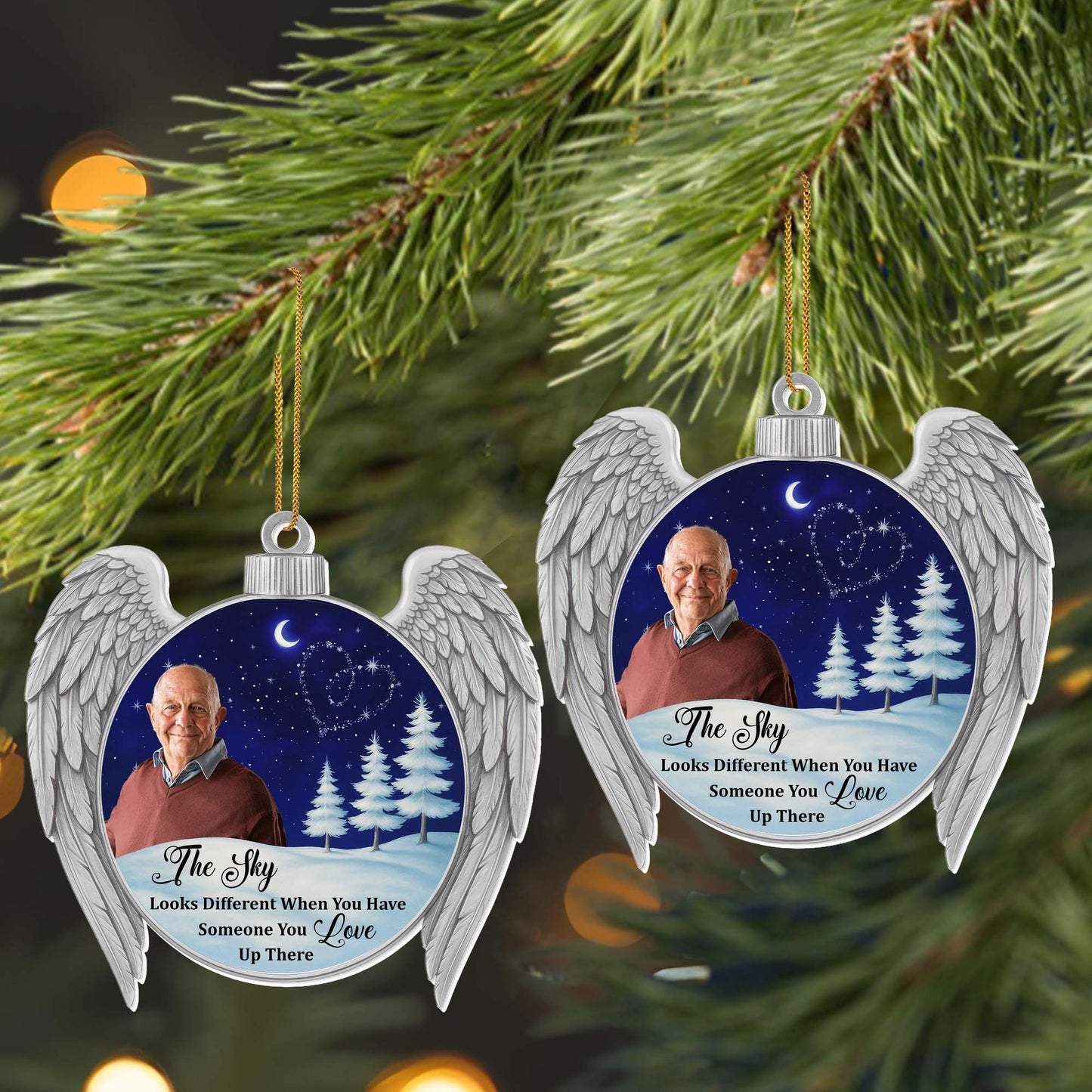 The Sky Looks Different, Wings and Stars Design