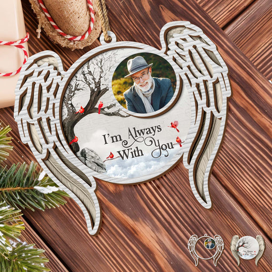 I'm Always With You, Wings and Tree Design