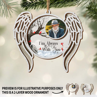 I'm Always With You, Wings and Tree Design