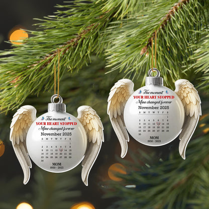 The Moment Your Heart Stopped, Life Changed, Wings Calendar