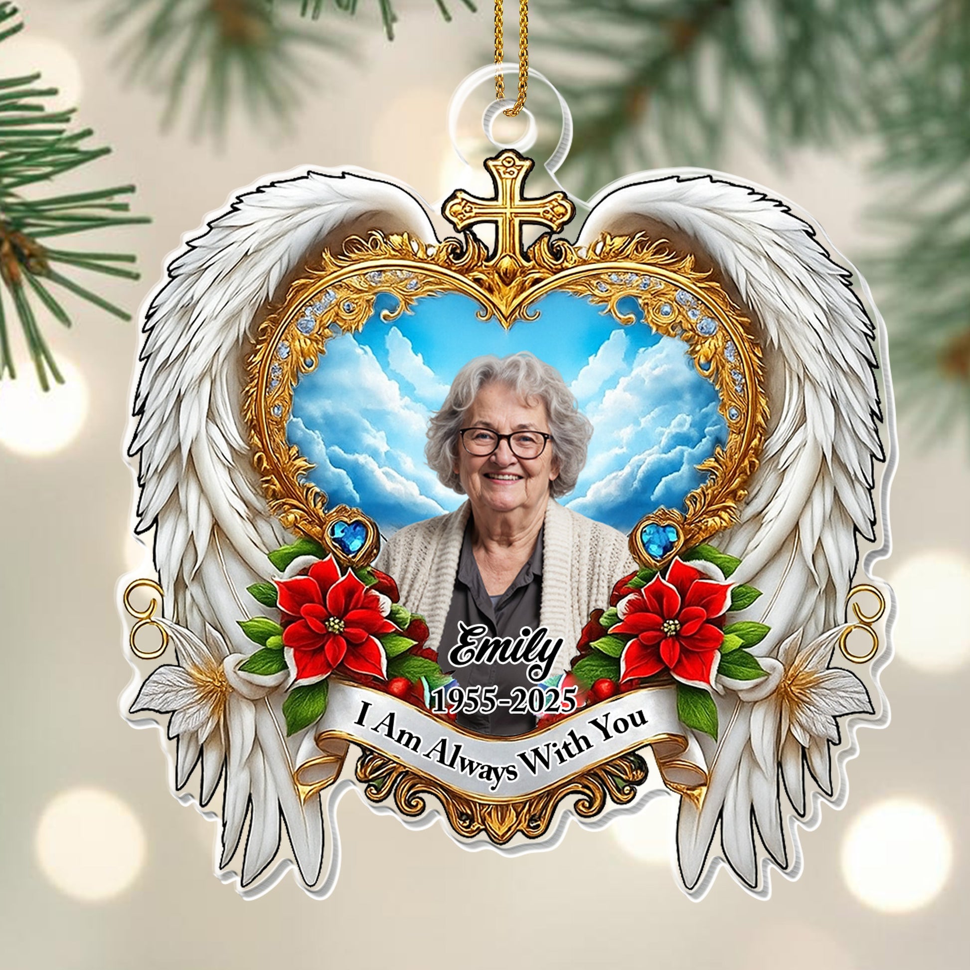 I Am Always With You Heart Wings