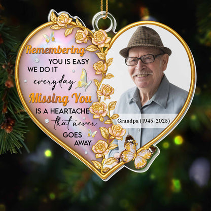 Remembering You Is Easy With Roses And Butterfly Design