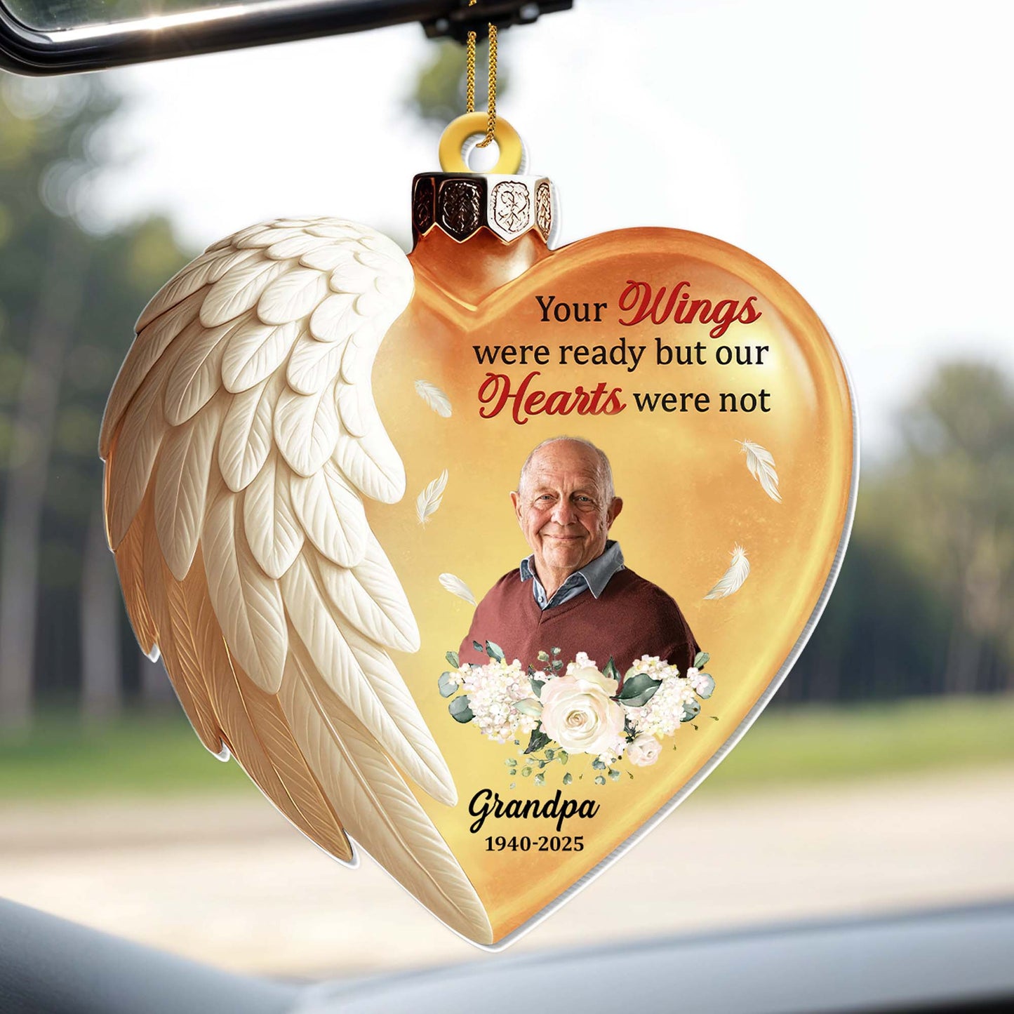 Your Wings Were Ready But Our Hearts Were Not, Wings And Flowers