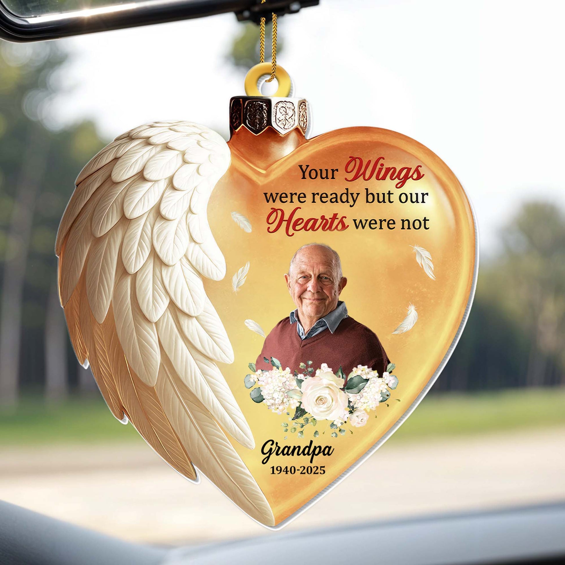 Your Wings Were Ready But Our Hearts Were Not, Wings And Flowers