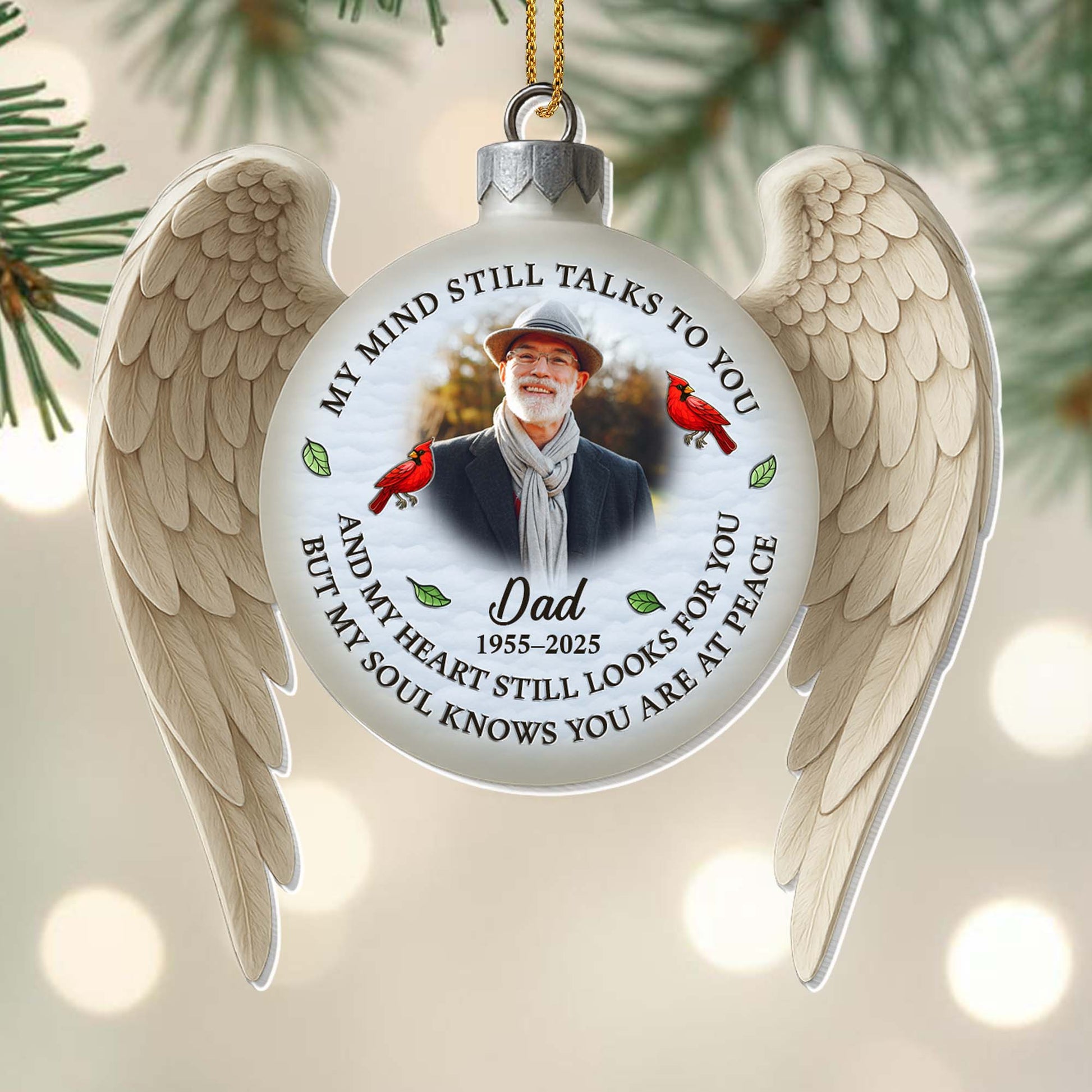 My Mind Still Talks To You, Wings And Red Cardinal Birds