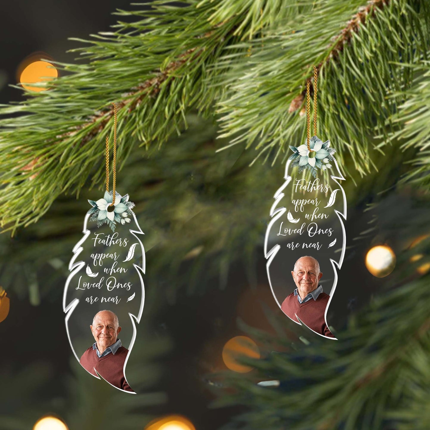 Feathers Appear When Loved Ones Are Near, Flowers