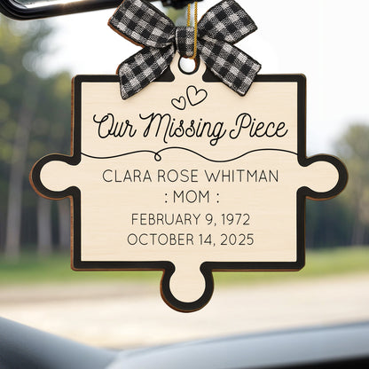 Our Missing Piece Puzzle Ornament