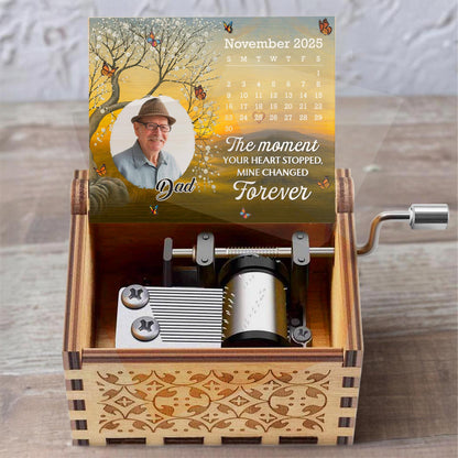 The Moment Your Heart Stopped, Tree And Butterflies Design