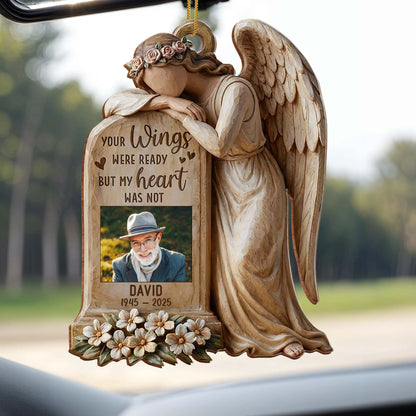 Your Wings Were Ready But My Heart Was Not Angel Ornament