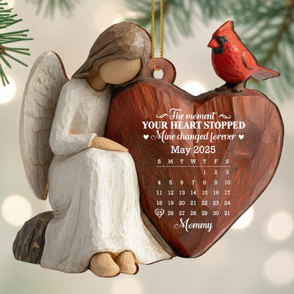 The Moment Your Heart Stopped, Angel Holding Heart