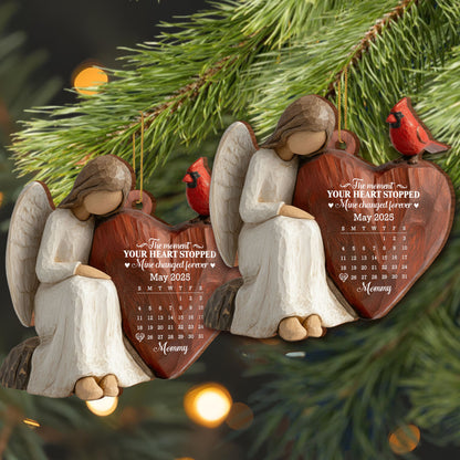 The Moment Your Heart Stopped, Angel Holding Heart