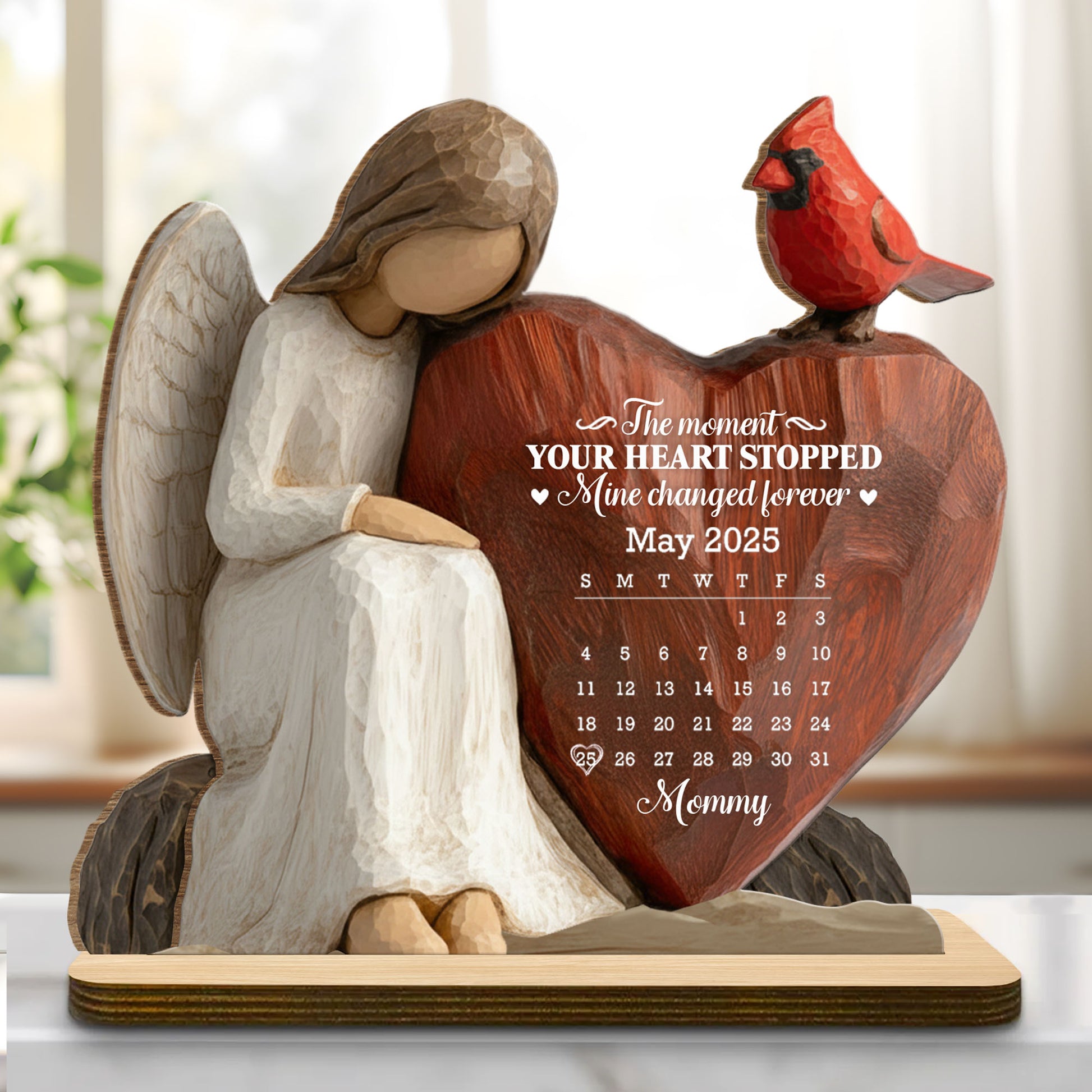 The Moment Your Heart Stopped, Angel And Heart Design