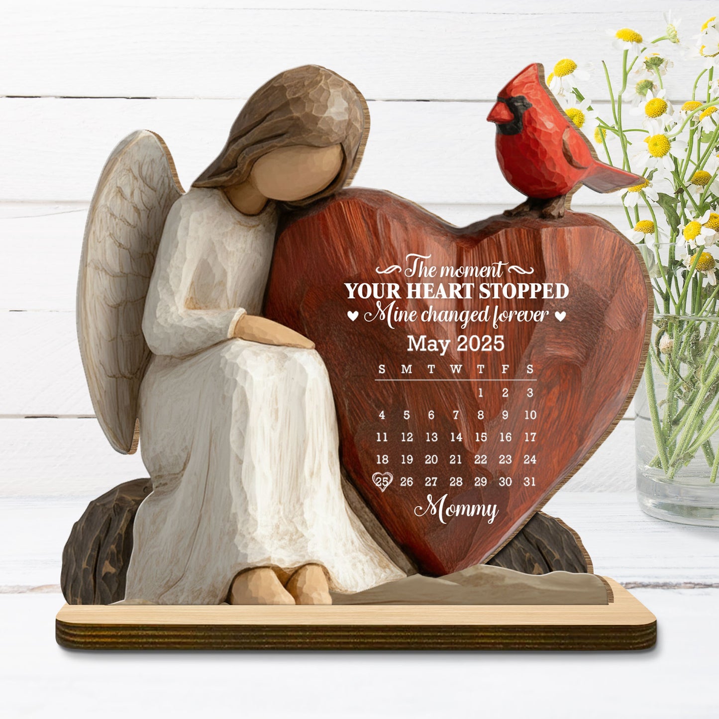 The Moment Your Heart Stopped, Angel And Heart Design