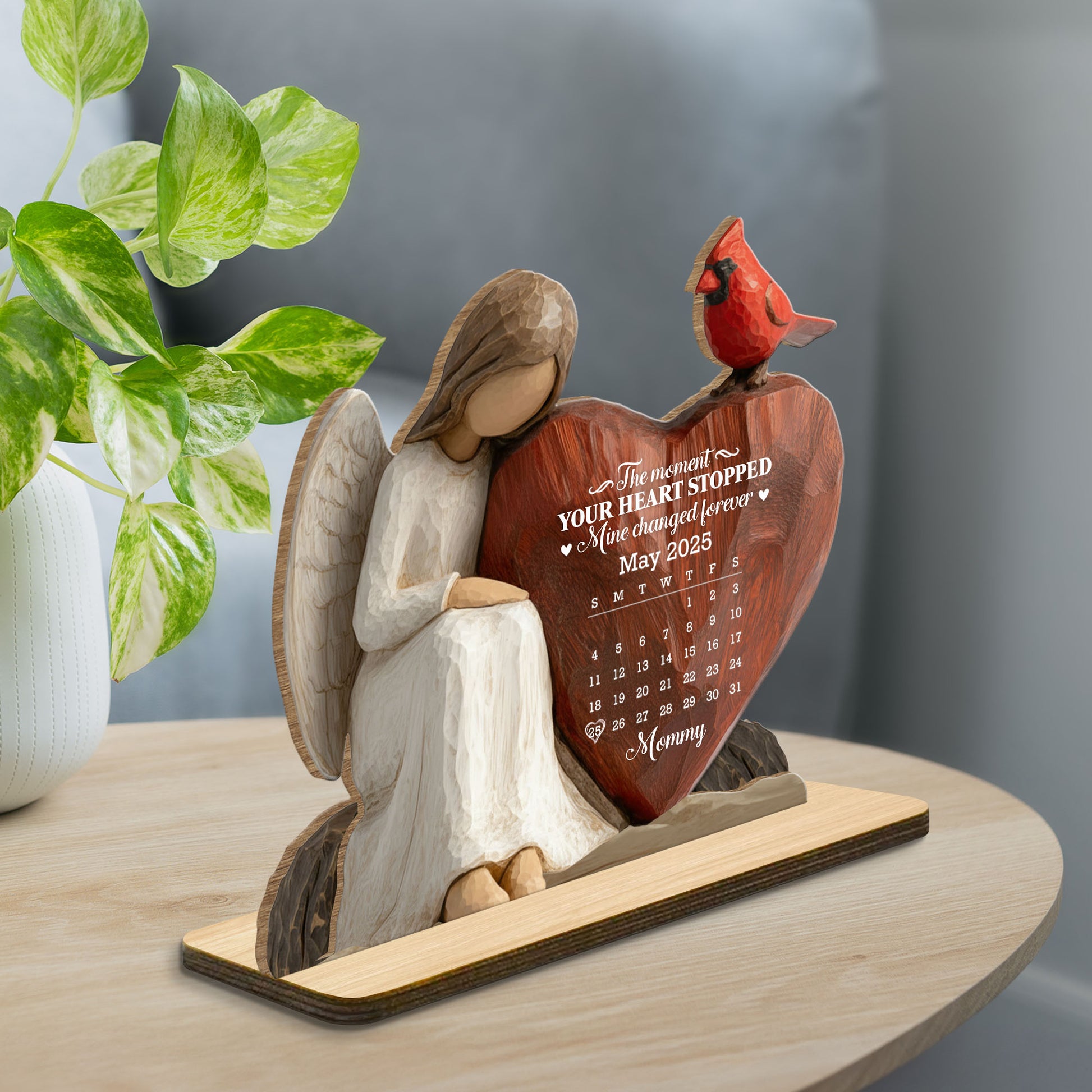 The Moment Your Heart Stopped, Angel And Heart Design