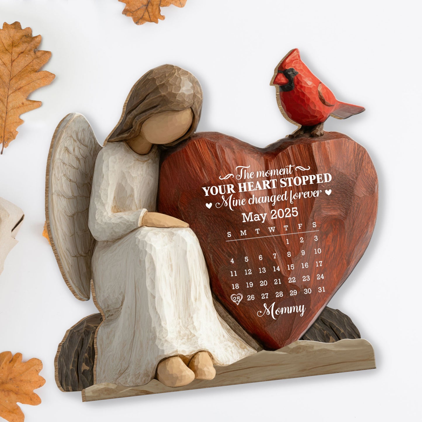 The Moment Your Heart Stopped, Angel And Heart Design