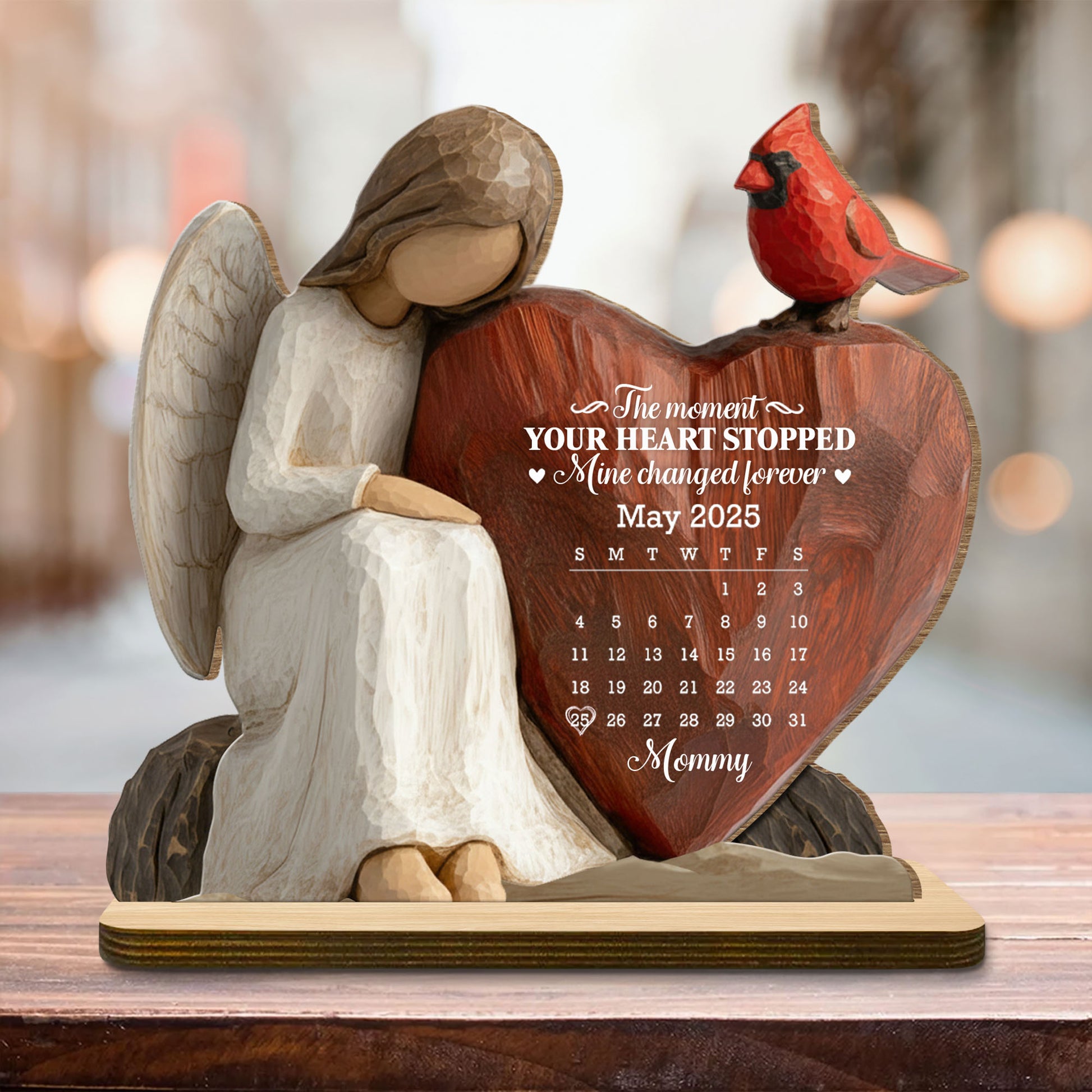 The Moment Your Heart Stopped, Angel And Heart Design