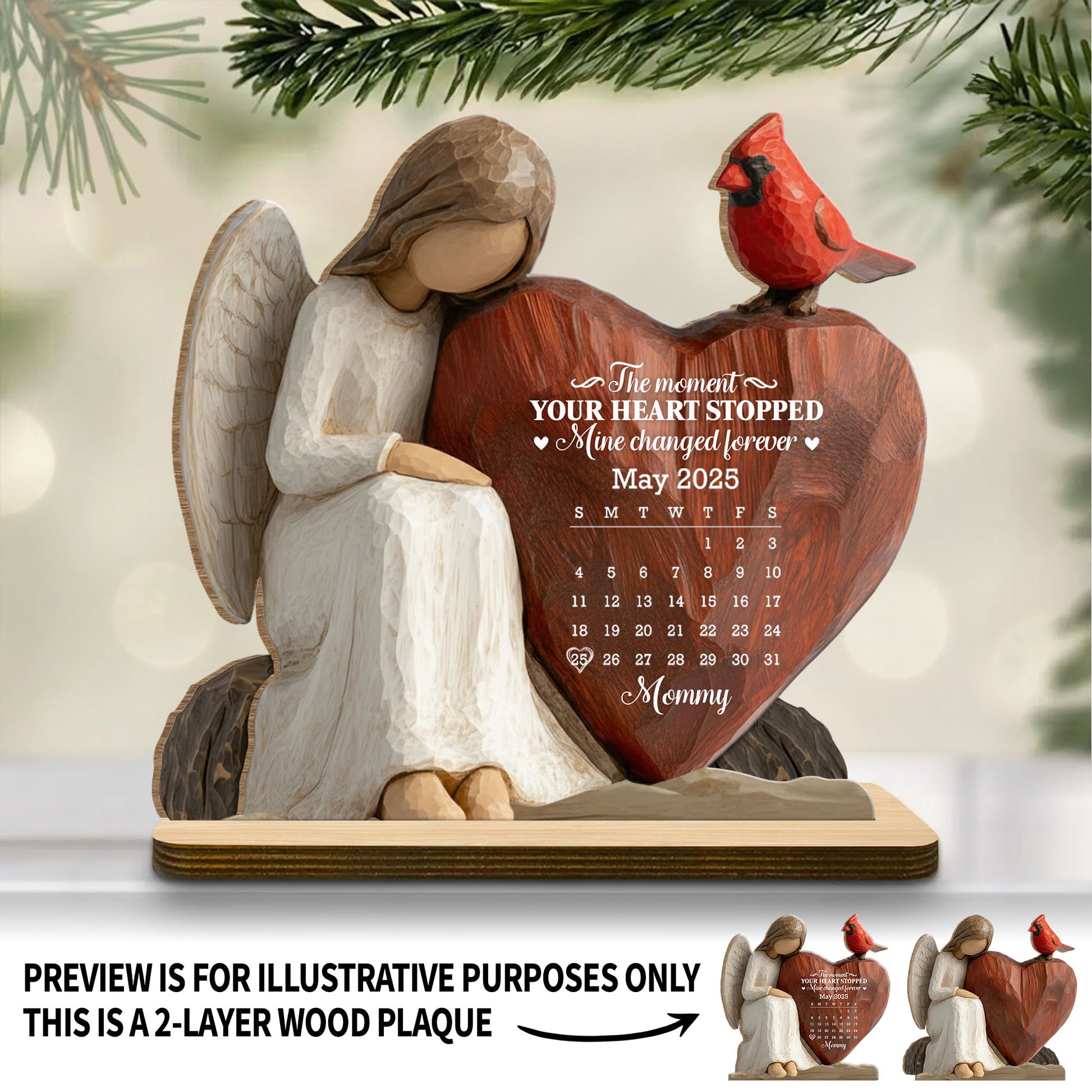 The Moment Your Heart Stopped, Angel And Heart Design