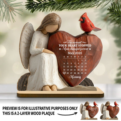 The Moment Your Heart Stopped, Angel And Heart Design