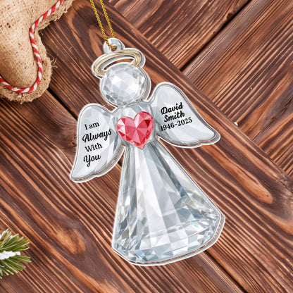 I Am Always With You Angel Heart Ornament