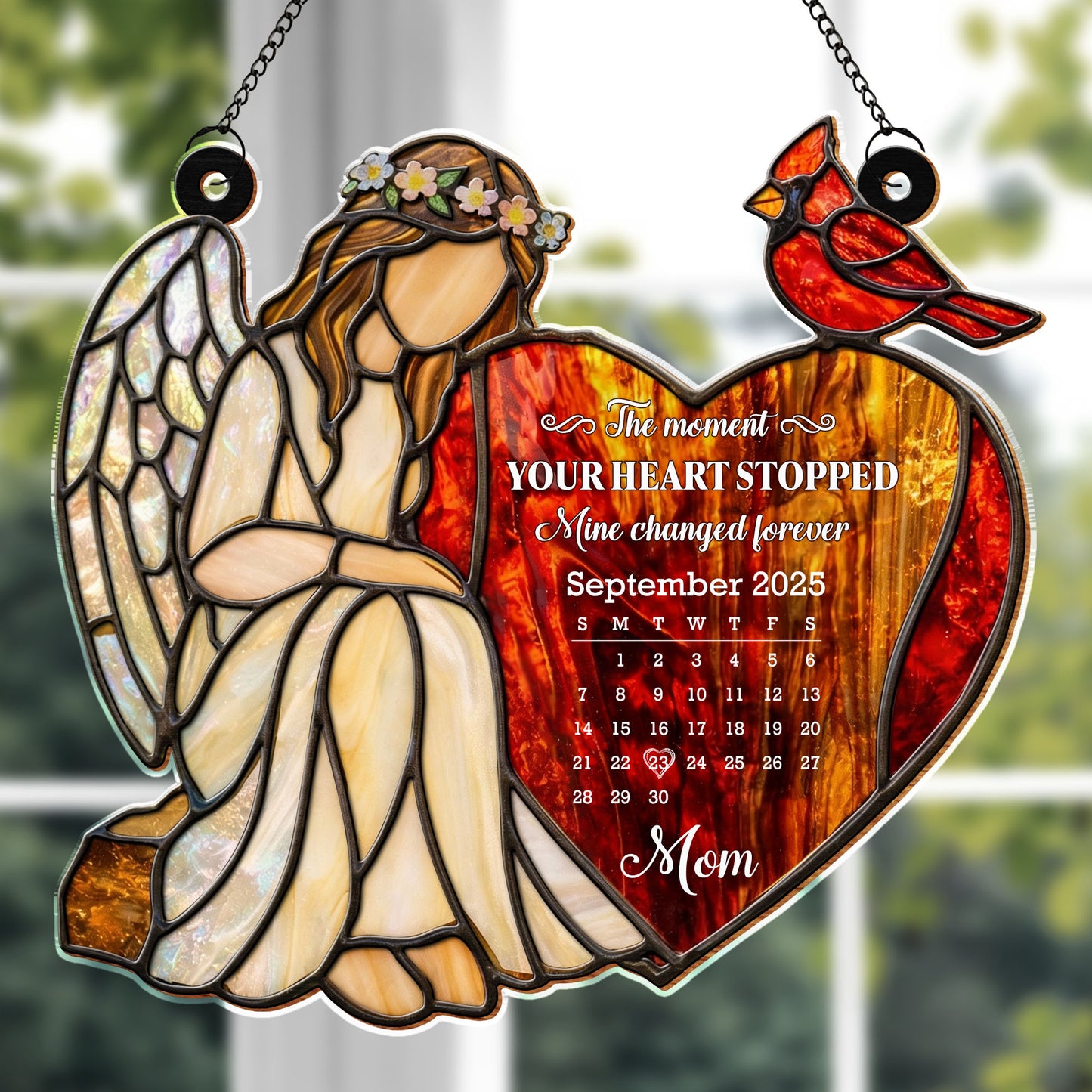 The Moment Your Heart Stopped, Angel And Red Cardinal