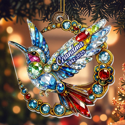 Celebrate Beauty And Memories With A Sparkling Hummingbird