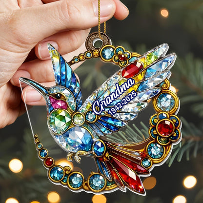 Celebrate Beauty And Memories With A Sparkling Hummingbird