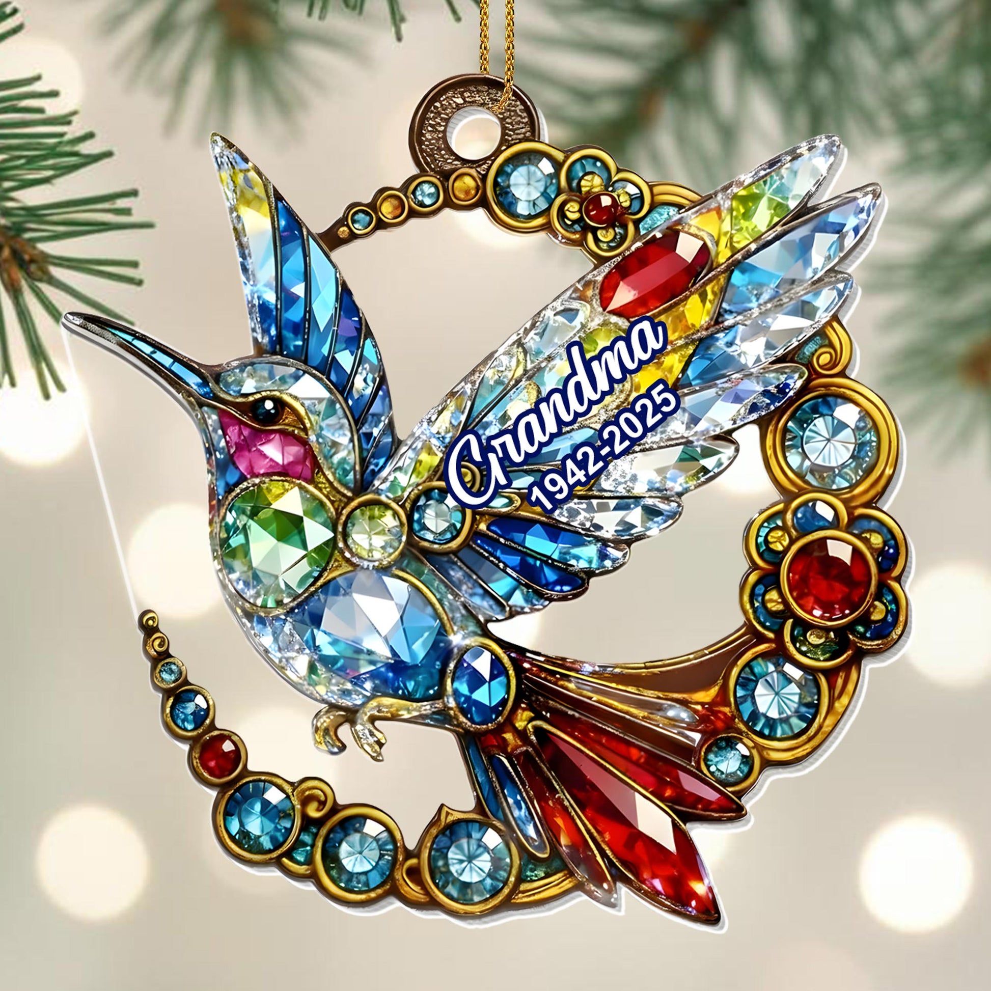 Celebrate Beauty And Memories With A Sparkling Hummingbird