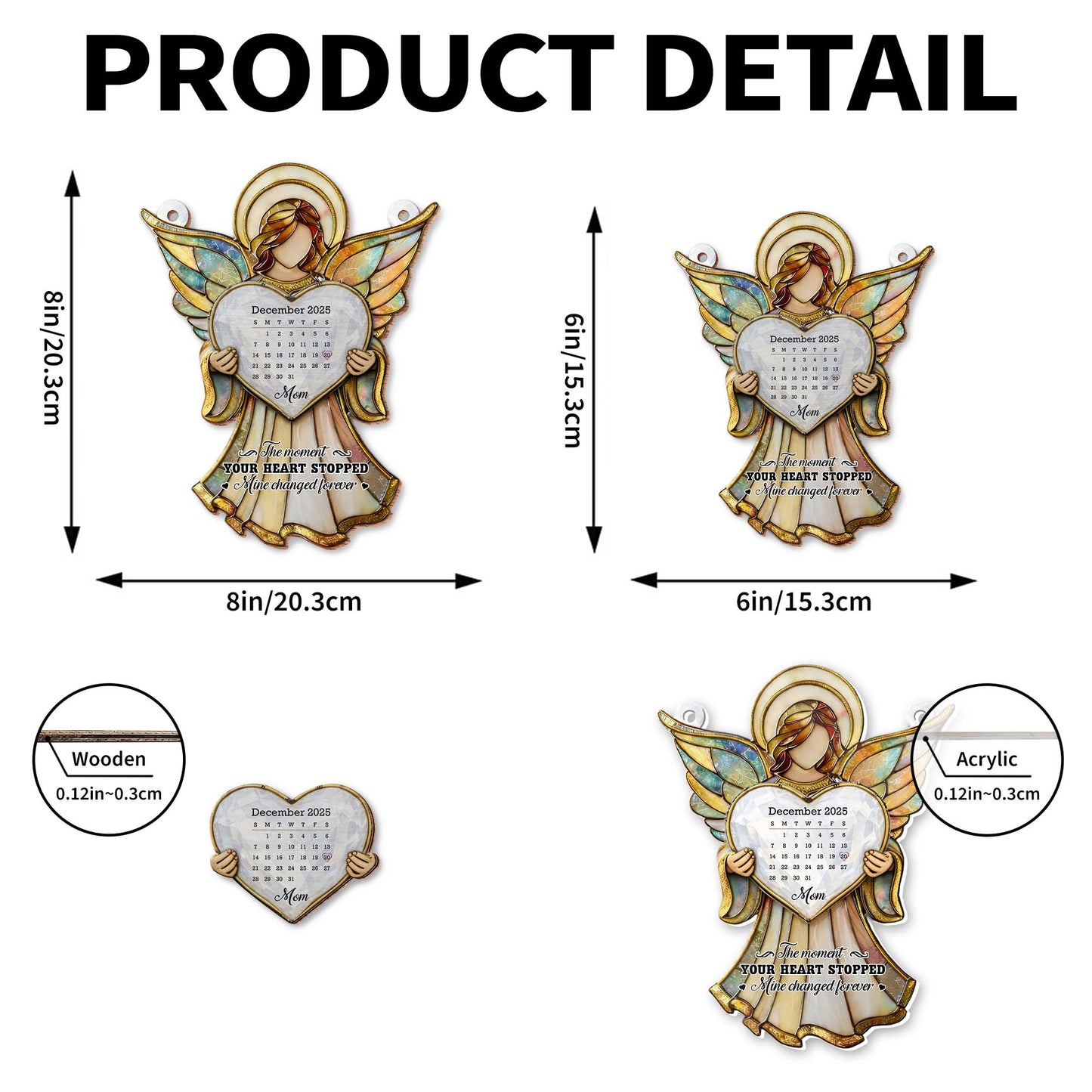 The Moment Your Heart Stopped, Angel Calendar