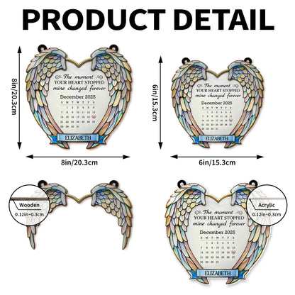 The Moment Your Heart Stopped, Wings and Heart Design