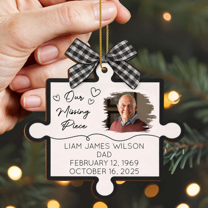 Our Missing Piece With Puzzle Piece Design