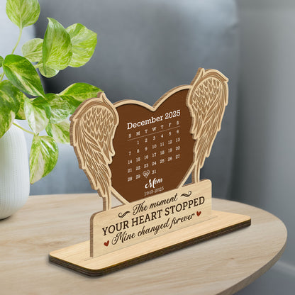 The Moment Your Heart Stopped, Angel Wings and Calendar