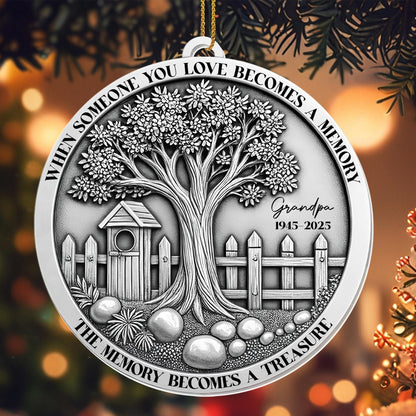 When Someone You Love Becomes A Memory, Tree And Birdhouse Design