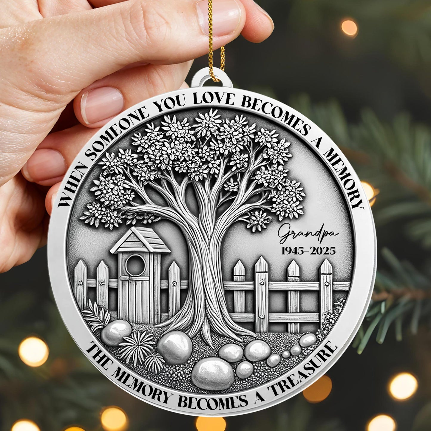 When Someone You Love Becomes A Memory, Tree And Birdhouse Design