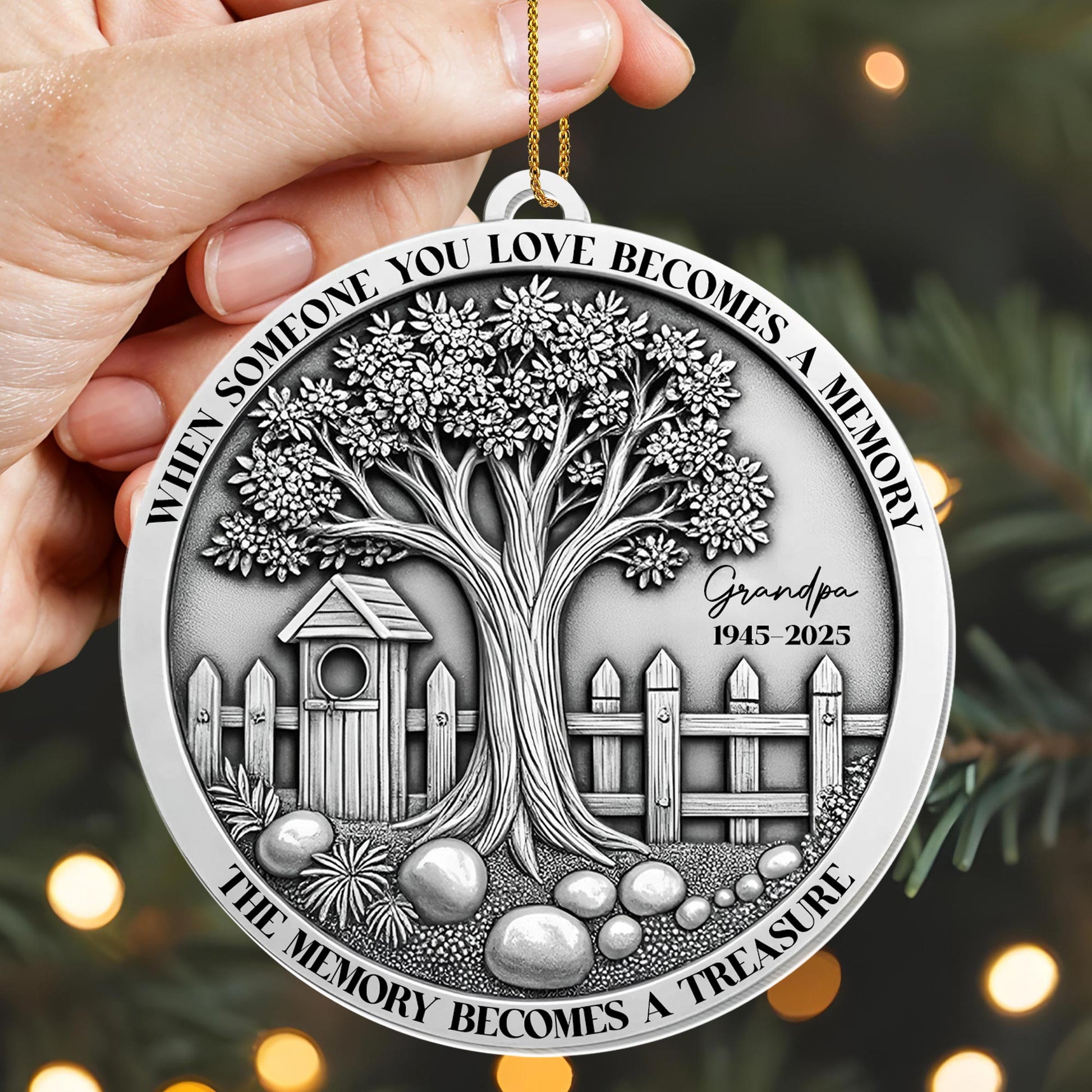 When Someone You Love Becomes A Memory, Tree And Birdhouse Design