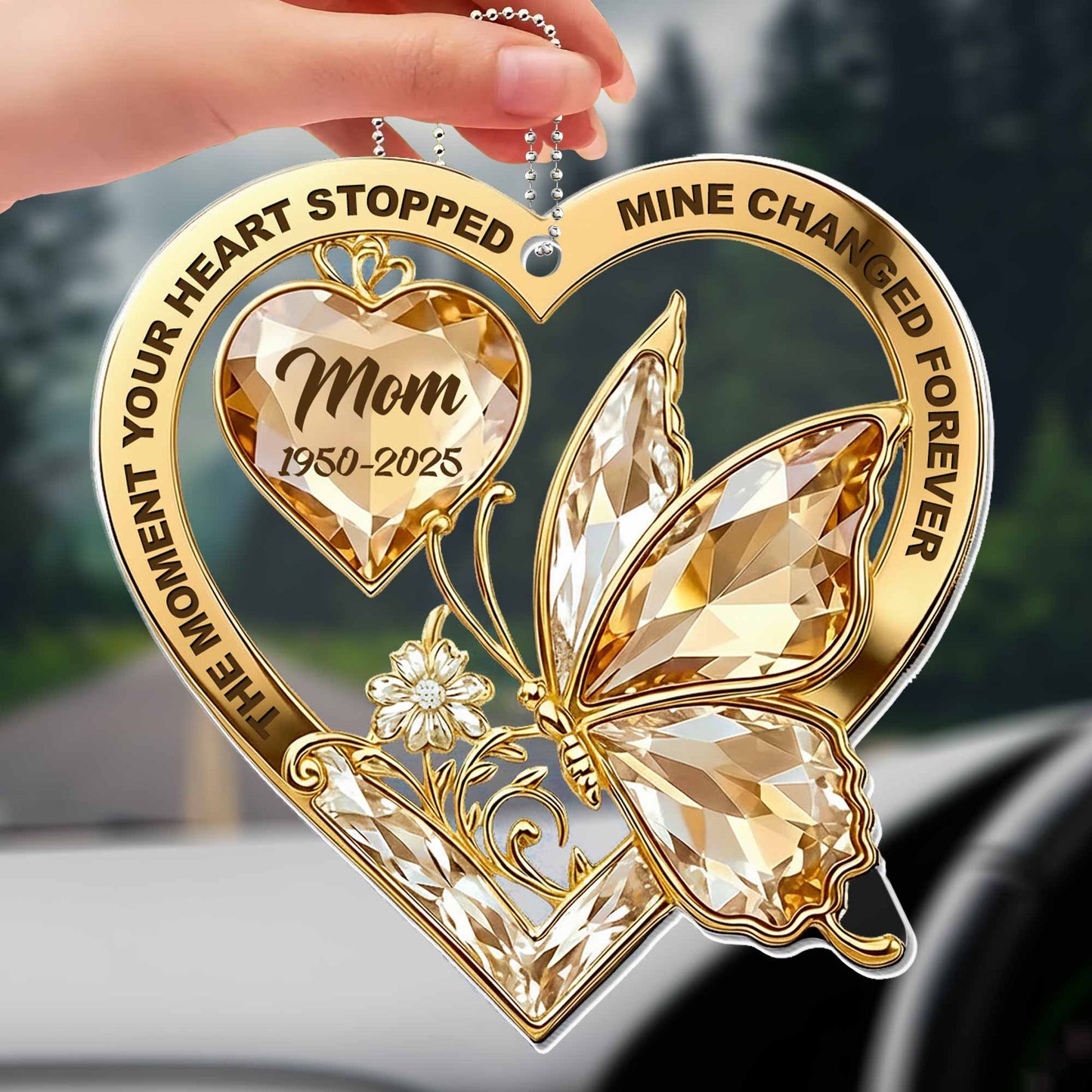 The Moment Your Heart Stopped, Mine Changed Forever, Butterfly And Heart