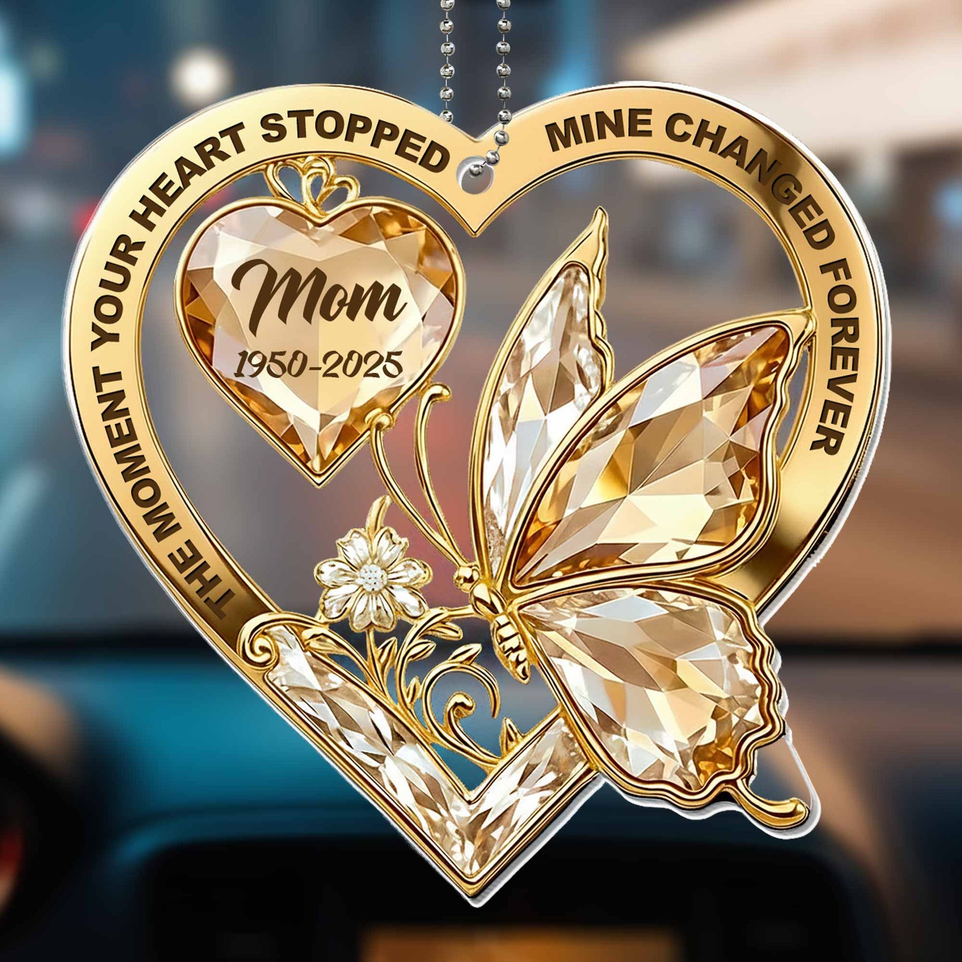 The Moment Your Heart Stopped, Mine Changed Forever, Butterfly And Heart