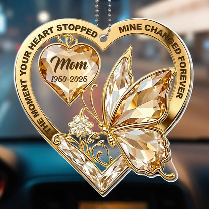 The Moment Your Heart Stopped, Mine Changed Forever, Butterfly And Heart