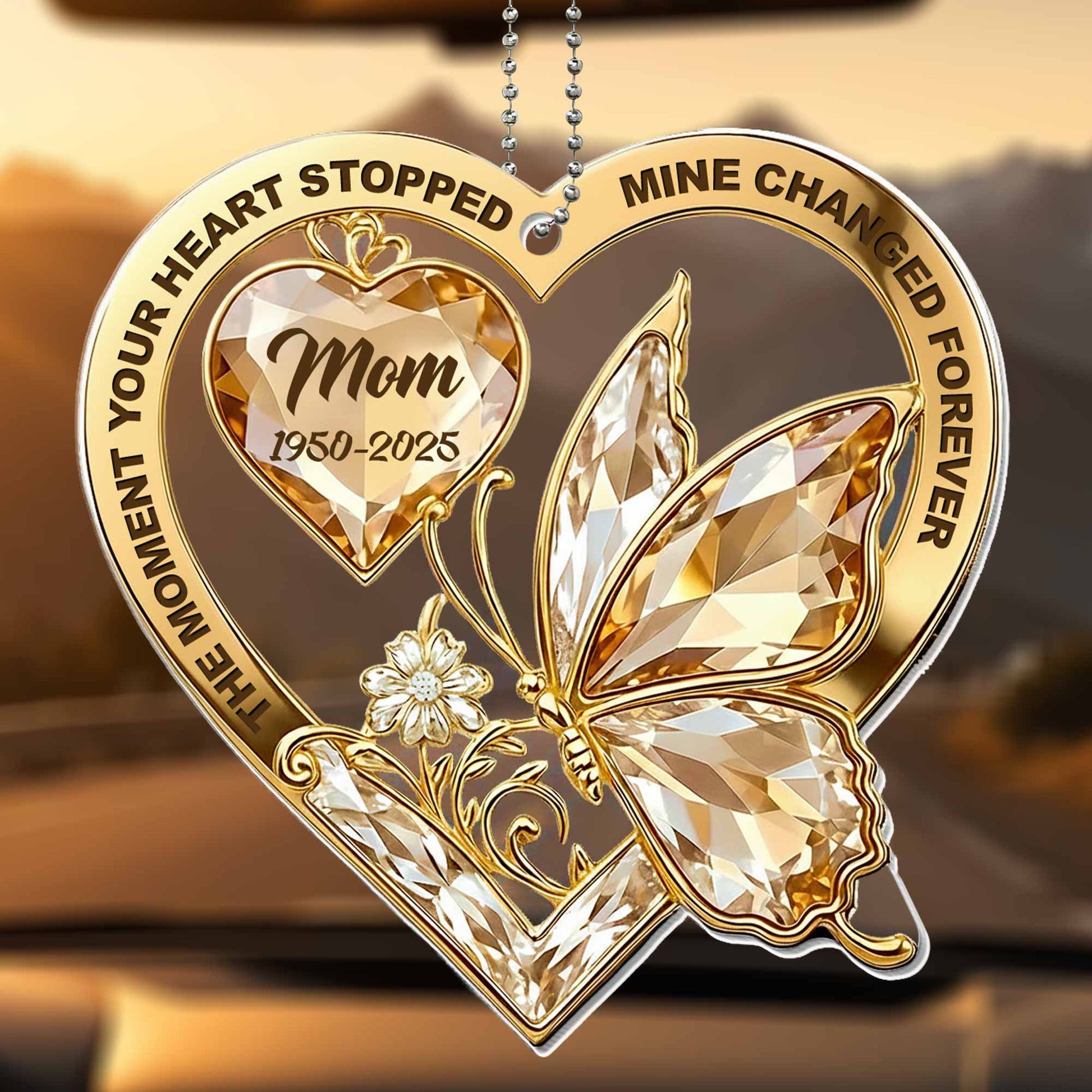 The Moment Your Heart Stopped, Mine Changed Forever, Butterfly And Heart