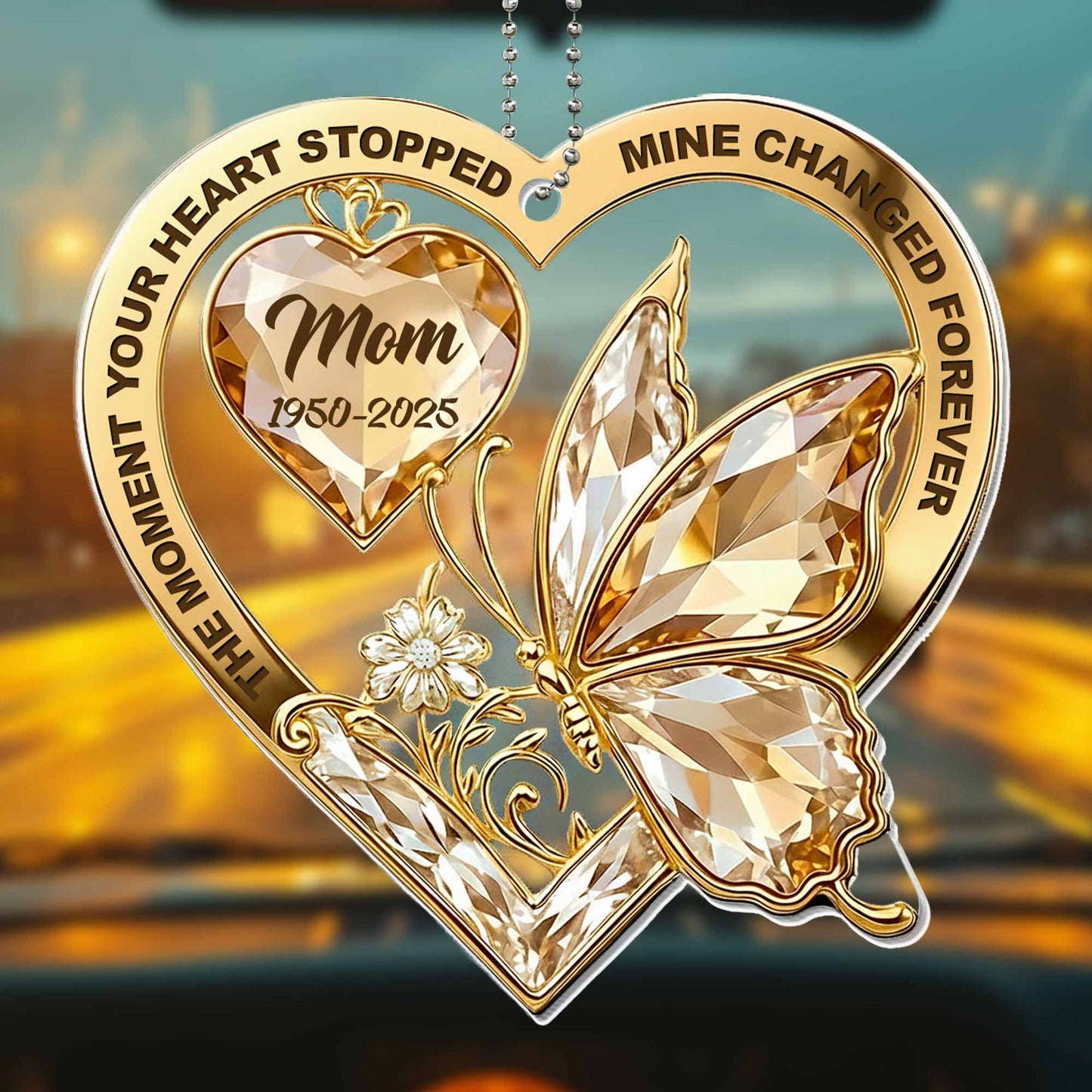 The Moment Your Heart Stopped, Mine Changed Forever, Butterfly And Heart