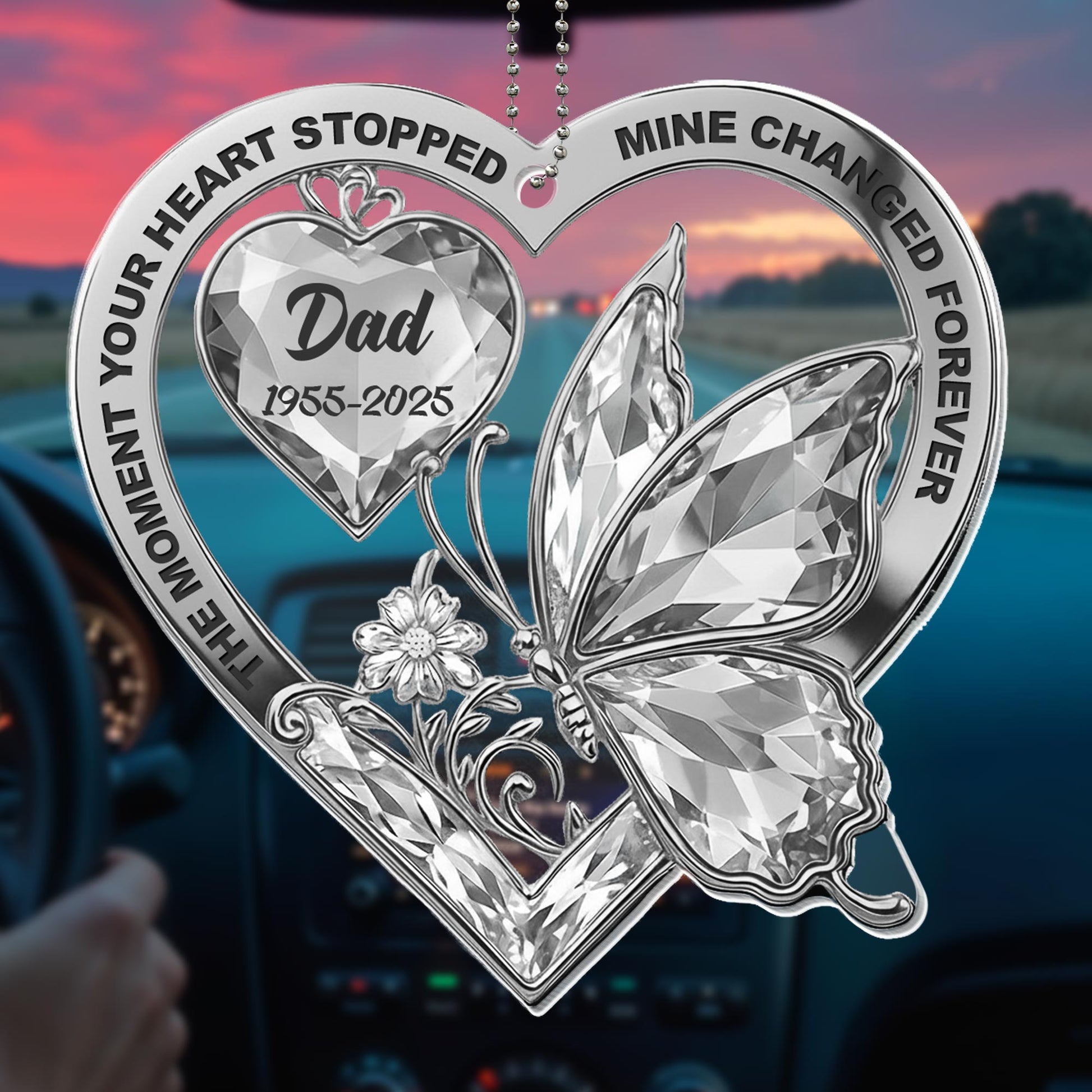 The Moment Your Heart Stopped, Mine Changed Forever, Butterfly And Heart