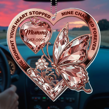 The Moment Your Heart Stopped, Mine Changed Forever, Butterfly And Heart