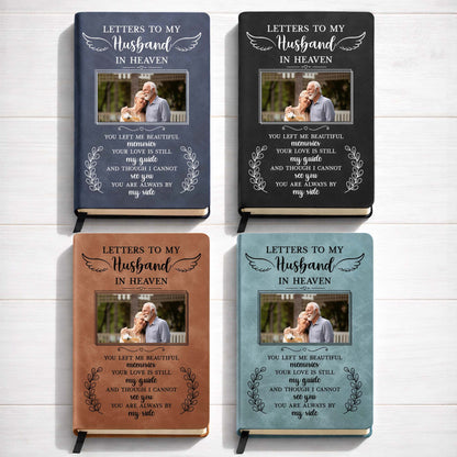Letters To My Husband In Heaven, Wings, Leaves, Photo Frame
