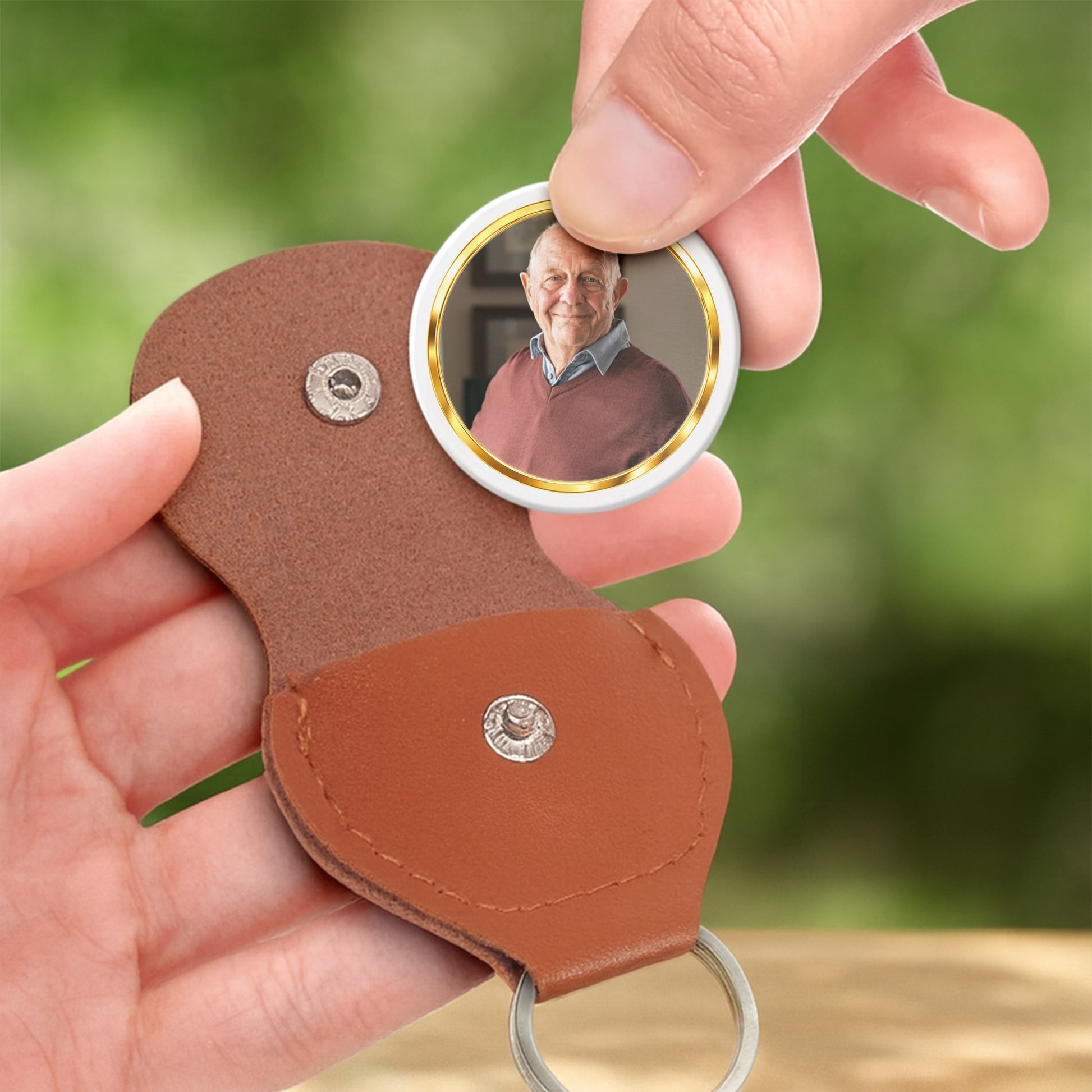 A Hug Sent From Heaven, Personalized Memorial Token With Wings