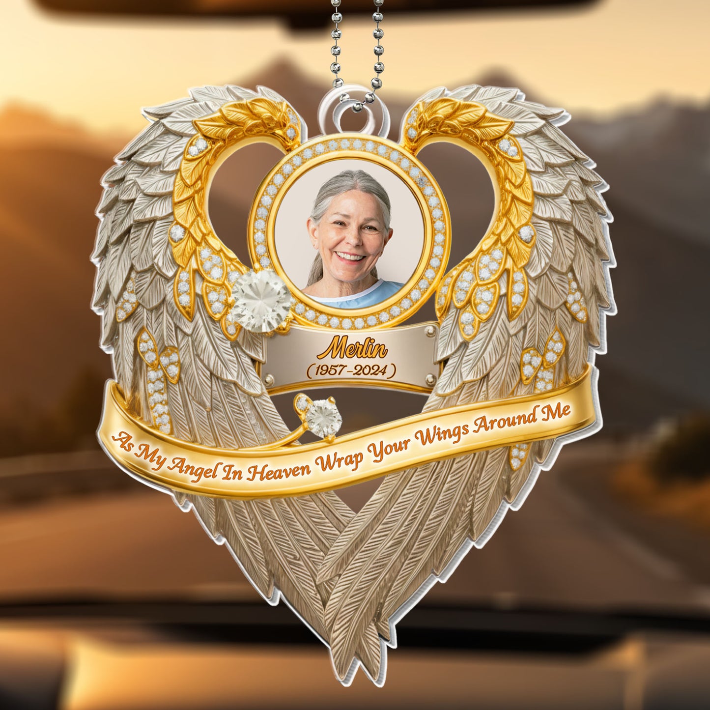 Is My Angel In Heaven Wrap Your Wings Around Me